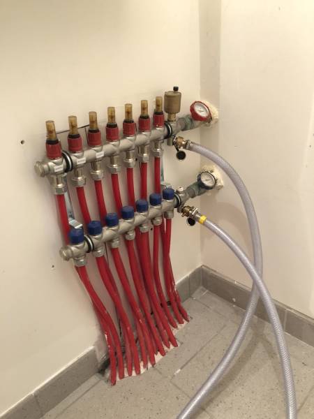 désembouage plancher chauffant Octeville sur Mer 76